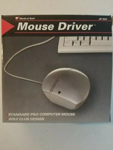 New PS/2 Wired Silver Computer Mouse Golf Club - World Of Golf Model MD150 - Picture 1 of 4