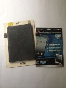 Skech Skechbook iPad mini - Black W/ 2 Xtreme Ipad mini screen protectors Gift - Picture 1 of 5