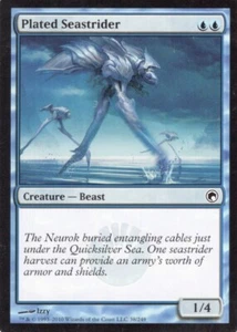 3X PLATED SEASTRIDER 38/249 SCARS OF MIRRODIN MTG MAGIC LP X3 (yourdeckbuilder) - Picture 1 of 1