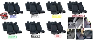 Set completo coprisedili su misura in tessuto per RENAULT CLIO Mk3 2005 - 2013 3d / 5p - Foto 1 di 10