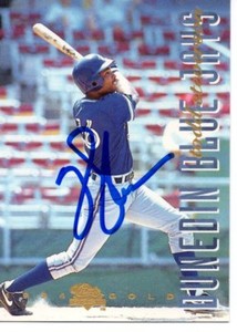 Todd Steverson Dunedin Blue Jays 1994 Classic Best Gold Signed Card