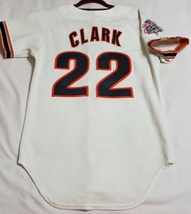 AUTHENTIC RAWLINGS SAN FRANCISCO GIANTS, WILL CLARK 38 MEDIUM VINTAGE '89 Jersey - Picture 1 of 3
