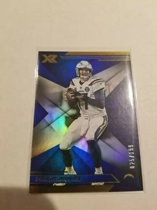 XR Football Phillip Rivers #29 2019 cargadores paralelos azules 25/199 - Imagen 1 de 1