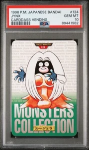 Pokemon japonés Bandai Carddass 1996 venta Jynx (verde) #124 PSA 10 - Imagen 1 de 2