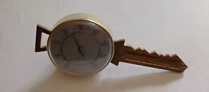 Vintage Thermometer Messing in Schlüsselform | Guter Zustand - Bild 1 von 3