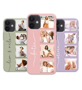 Personalisierte individuelle Foto Handyhülle Silikon Abdeckung für iPhone 11 14 13 12 XR - Bild 1 von 21
