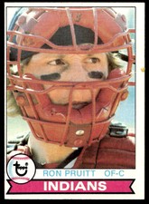 1979 Topps 226 Ron Pruitt   Cleveland Indians  Baseball Card