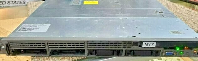 HP PROLIANT DL360 G5 SERVER / 2x INTEL Quad Xeon 2.33GHz /4GB RAM /2PSU - NO HDD - Image 1 of 4