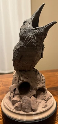 Dice Tower - Raven - DnD - Dungeons and Dragons - Free set of dice included!!! - Image 1 of 4