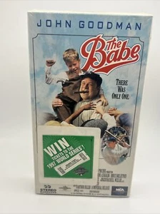 The Babe (VHS 1992) John Goodman - Win tickets to the 1997 world series - Picture 1 of 9