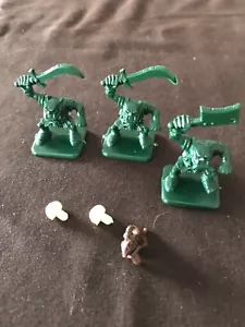 1989 Hero Quest Board Game Replacement Parts-3 Orcs-2 Skulls-1 Rat Nice!! - Picture 1 of 6
