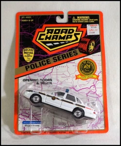 1997 Road Champs Police Series Ford Jackson MS Capital Police Dept. 1:43 #Z743 - Picture 1 of 5