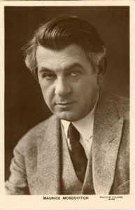 REAL PHOTOGRAPHIC POSTCARD OF RUSSIAN ACTOR MAURICE MOSCOVITCH - Picture 1 of 2