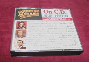 Country Stars on CD 62 Hits by Various Artists CD 3-Disc Set, 1996 King Records - Picture 1 of 4