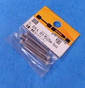 (HPI 38008) Titanium Binder Head Hex Screw / M3x25mm / 5pcs - Picture 1 of 1
