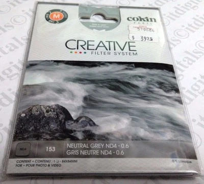 Genuine France Cokin P Series ND4 84mm Gray Neutral Density Lens Filter - gray - Image 1 of 4