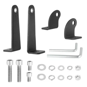 2-Pack Universal Side Mounting Brackets For Straight or Curved LED Light Bar US - Picture 1 of 10