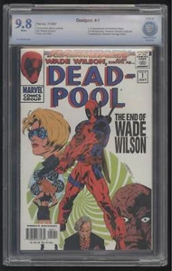 DEADPOOL #-1 CBCS 9.8 1ST APP OVERBOSS DIXON, MONTGOMERY, (COPYCAT) NOT CGC - Picture 1 of 2
