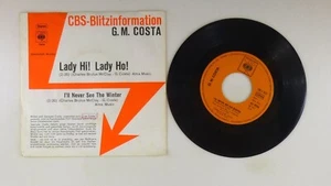 7 " Single Vinyl - G. M. Costa – Lady Hi! Lady Ho S12890 Z05 - Picture 1 of 2