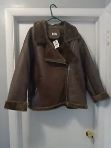 Beautiful Brand New Women's Aviator Jacket Size 16-18 - Picture 1 of 6