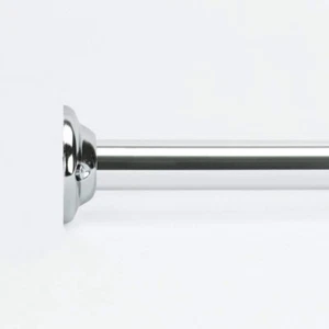 60 In. Aluminum Builders Shower Rod in Chrome - Picture 1 of 4