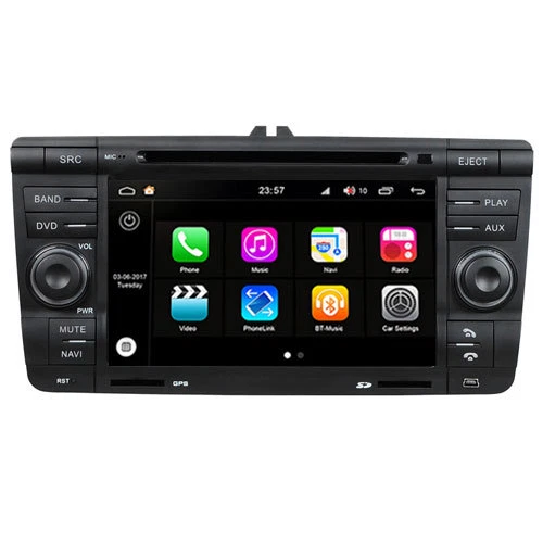 Autoradio navigatore Skoda Octavia Fabia Yeti  2007 Android Touch 7" DVD BT GPS - Immagine 1 di 1