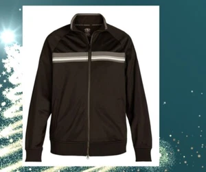 Giacca Tricot Track Athletic Works Uomo, Taglia 3XL 54-56 Colore NERO NUOVA - Foto 1 di 12