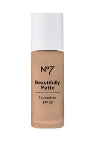 No7 Beautifully Matte Foundation 28ml - Picture 1 of 4