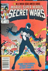๐ MARVEL SUPER HEROES SECRET WARS #8 December 1984 Newsstand - Picture 1 of 10