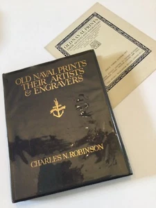 Old Navel Prints: Their Artists & Engravers, Robinson, 1924, Very Good - Picture 1 of 6