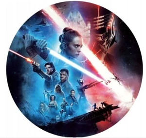 Essbar Yoda Star Wars Jedi Star Tortenaufleger Torte Tortenbild Zuckerbild+ TEXT - Bild 1 von 6