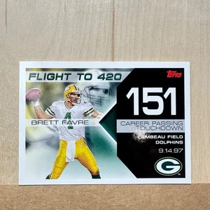 Inserto Topps Brett Favre 2007 - Imagen 1 de 1