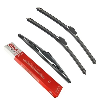 Front and Rear Wiper Blades For NISSAN VERSA 2007-2012 -  26" 14" - All Season - Image 1 of 4