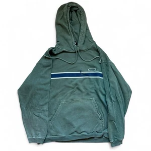 Felpa con cappuccio pullover verde vintage Hansen tavole da surf adulto grande pattinatore Y2K vintage - Foto 1 di 5