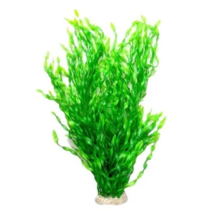 Large Green Realistic Artificial Aquarium Plants Fish Tank Plastic Plants 22 - Picture 1 of 1