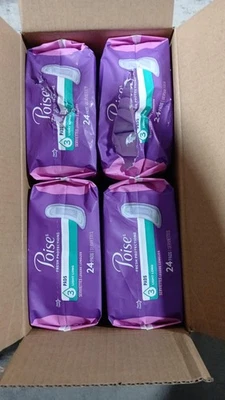 96 almohadillas para incontinencia de aplomo y almohadillas para incontinencia posparto, 3 luces de caída Foto 1 de 4