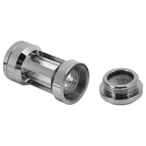 Silver Computer Water Cooling Filter G1/4 Thread Computer Cooler Filters Con NEW - Afbeelding 1 van 12