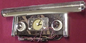 CONSOLA TEMPORIZADOR LUZ HORNO ELÉCTRICO HORNO CROMADO VINTAGE ART DECO - Imagen 1 de 1