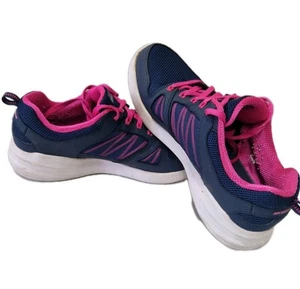 Skechers Skybound Memory Foam Size 6.5 UK Lite Weight Navy Hot Pink Womens - Picture 1 of 12