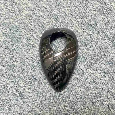 Dry Carbon Fiber Gear Shift Knob Cover for Maserati GranTurismo GC GTS 08-19 - Image 1 of 4