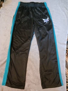 Mens Or Womens ? L See Pics Charlotte Hornets Nba Athletic Pants Pockets Black - Picture 1 of 8