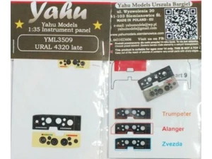 YAHU YML3509 URAL 4320 Late 1/35 Instrument panel - Picture 1 of 1