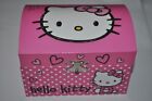 Sanrio Hello Kitty Musical Wind-up Dome Jewelry Keepsake Storage Chest Box