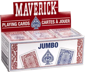Playing Cards, Jumbo Index, 12 Pack - Picture 1 of 11