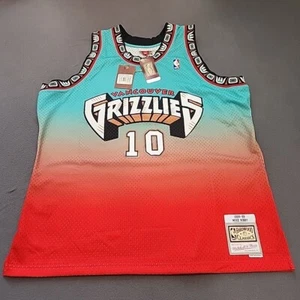 Mitchell & Ness NBA Fadeaway Swingman Grizzlies 98-99 Mike Bibby da uomo taglia 2XL - Foto 1 di 7