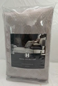 Hotel Collection Euro Quilted Dimensions Pillow 1-Sham 26" x 26" Taupe - Picture 1 of 2