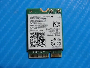 Lenovo ThinkPad E14 Gen 2 14" Wireless WiFi Card AX201NGW 5W10V25775 L92724-005 - Picture 1 of 2