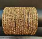 Bollywood Ethnic Gold Plated Indian Jewelry Fashion Bangles Bracelets Sets