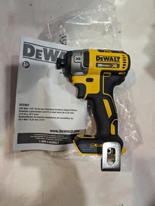 NEW Dewalt DCF887 3-Speed Brushless 20V Max Cordless 1/4" Impact Driver 20 Volt - Picture 1 of 2