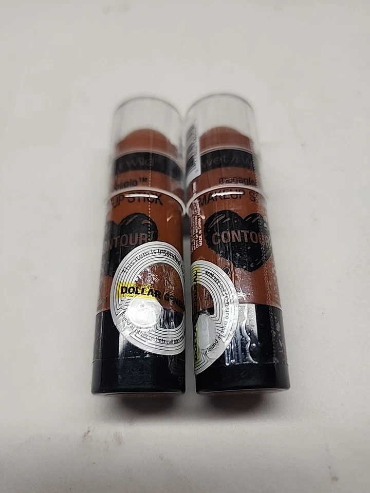 2 Wet N Wild MegaGlo Makeup Stick Contour Call Me Maple 805 0.6 Oz